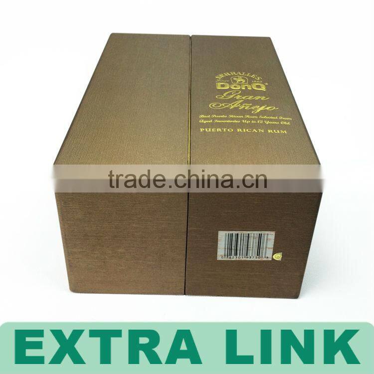 Luxury Cardboard Style Wine Bottle Pack Box,Wholesale Cardboard Wine Boxes,Packaging Boxes Custom Logo