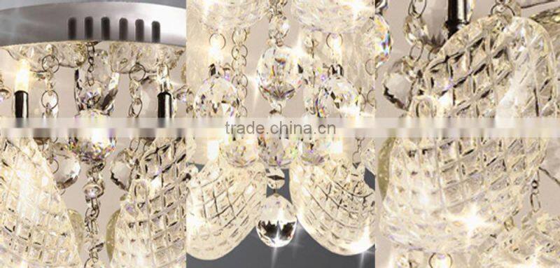 High Quality G4 LED glass ceiling light for home decoration CE/VDE/UL