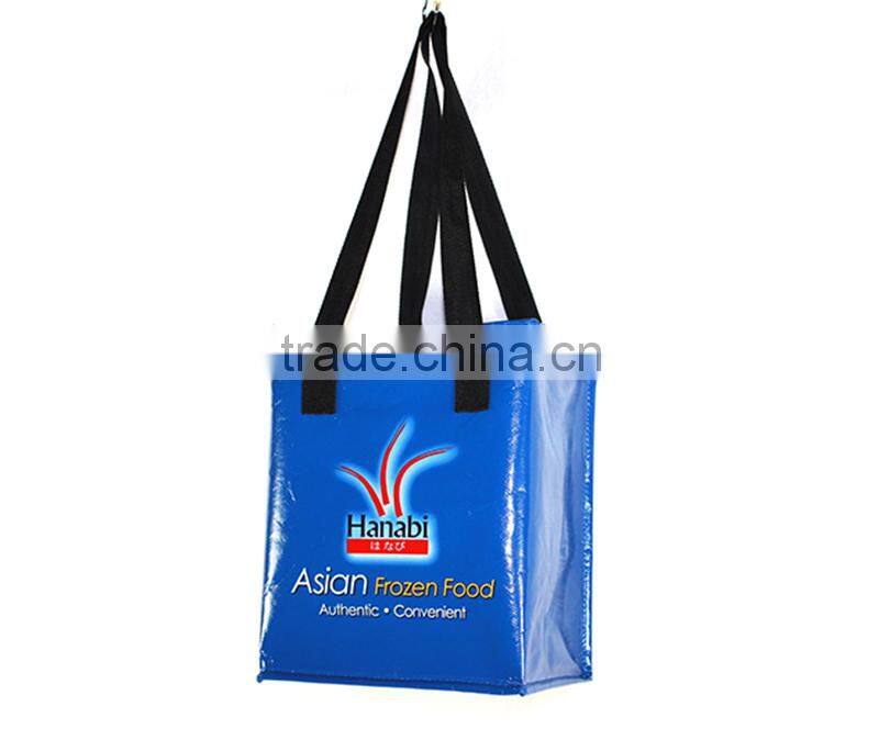 Promotion new design non-woven insulated cooler bag, lunch cooler bag wholesale