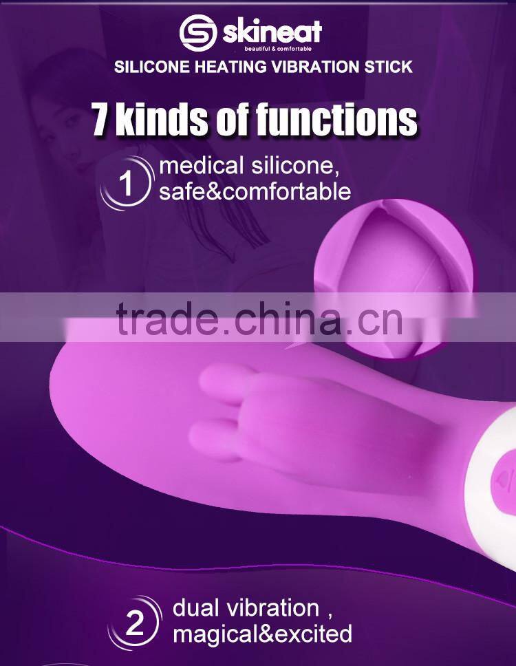 skineat Adult Vibration Toy for Women Rabbit Dildo Sex Toy Vibrator With Clit Stimulator