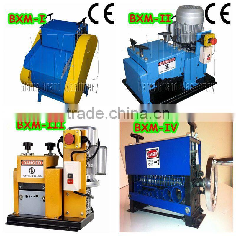 Hot sale power single span automatic copper wire cable peeling machine
