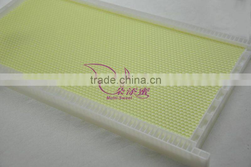 honey bee plastic foundation frame beehive frame sheet