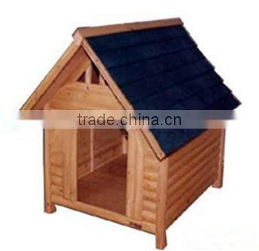 Luxury wooden dog house