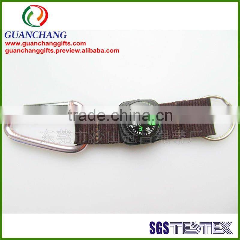 carabine hook with compass