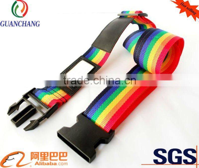 fashion costom fabric luggage strap company