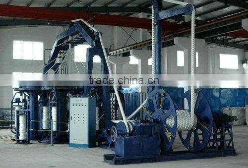 braided hawser rope machine/hawser machine for making rope of multifilament,nylon,dyneema: https://youtu.be/flTrF7Bg4NY