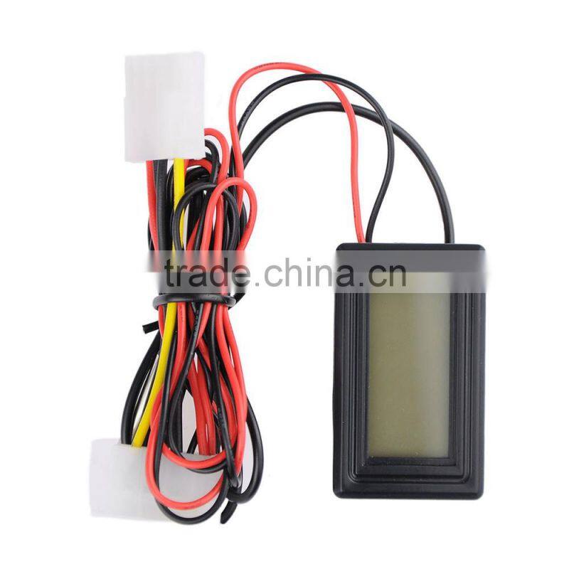 low/high temperature Digital Display Thermometer, digital car Temperature Gauge