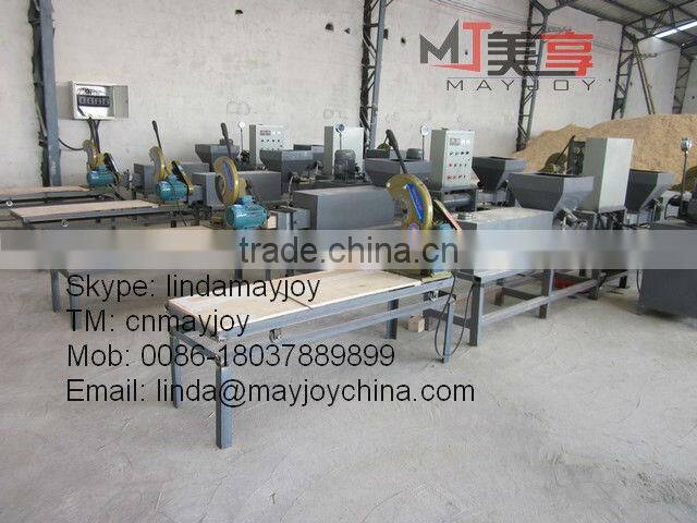 Hot-pressing wooden sawdust block moulding machine