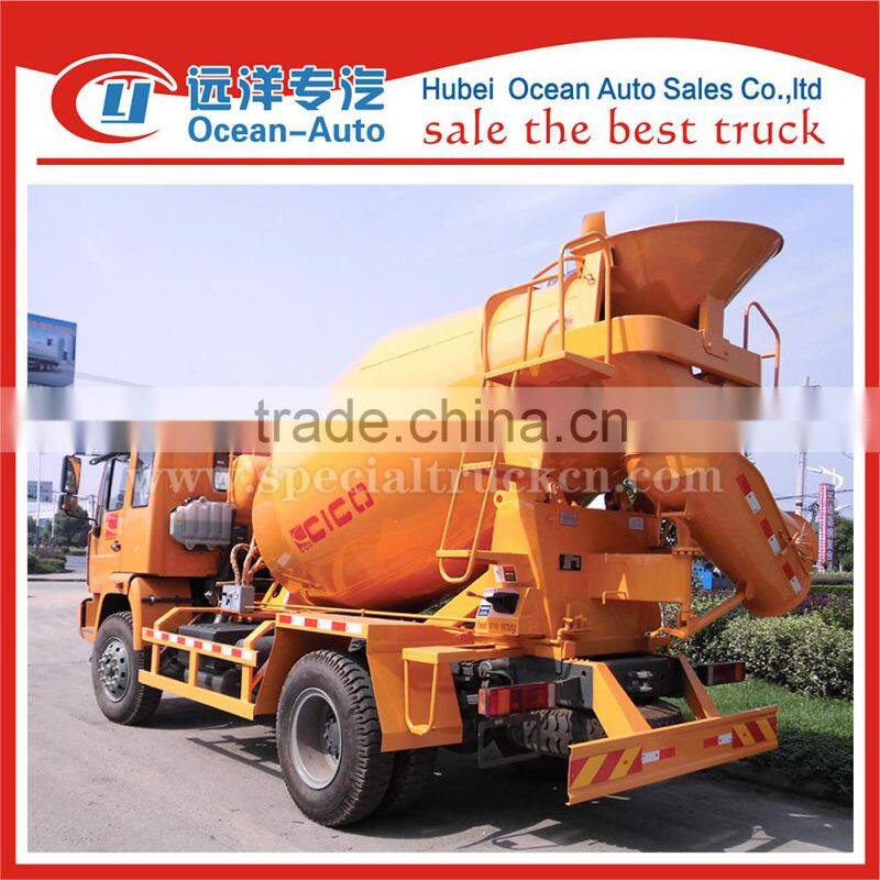 SINOTRUK 6cbm concrete mixer truck with 4*2 driver