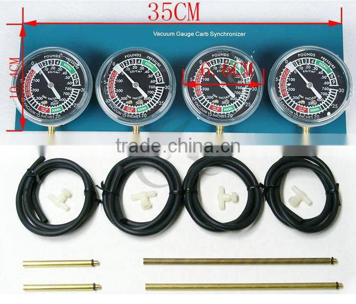 Motorcycle Universal 4-Carb Carburetor Synchronizer Set kit For Motorcycle available