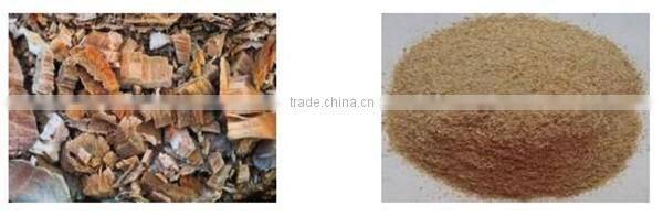 1200 kg/hour new type sawdust making machine/wood crusher for mushroom production project