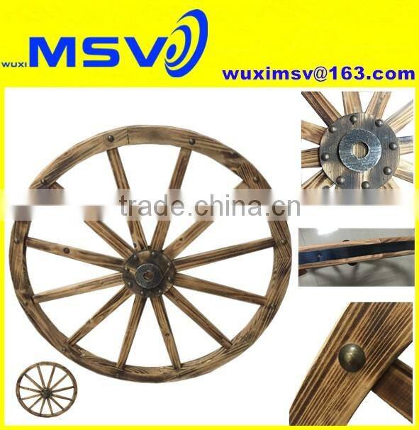 MDF Christmas Decoration Wood Wheel