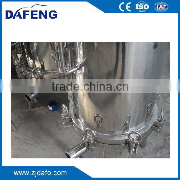 stainless steel side entry Bag Filter Vessels