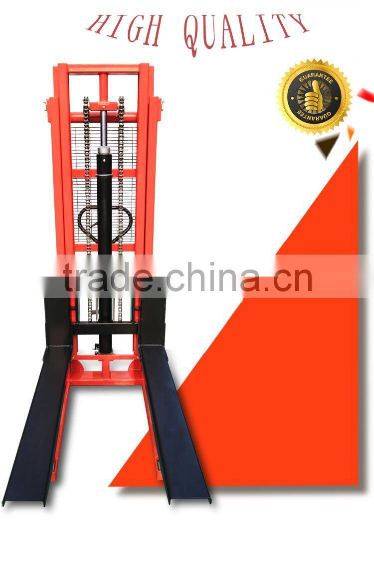 factory outlets 1000kg manual forklift stacker hydraulic hand pallet Stacker