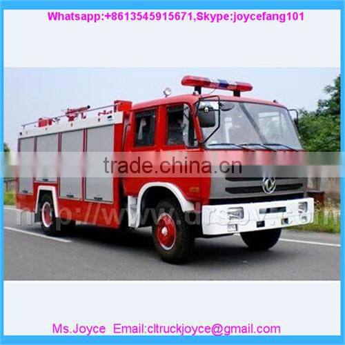 New Dongfeng Double Cab 6ton Foam Water Fire Fighting Truck For Sale