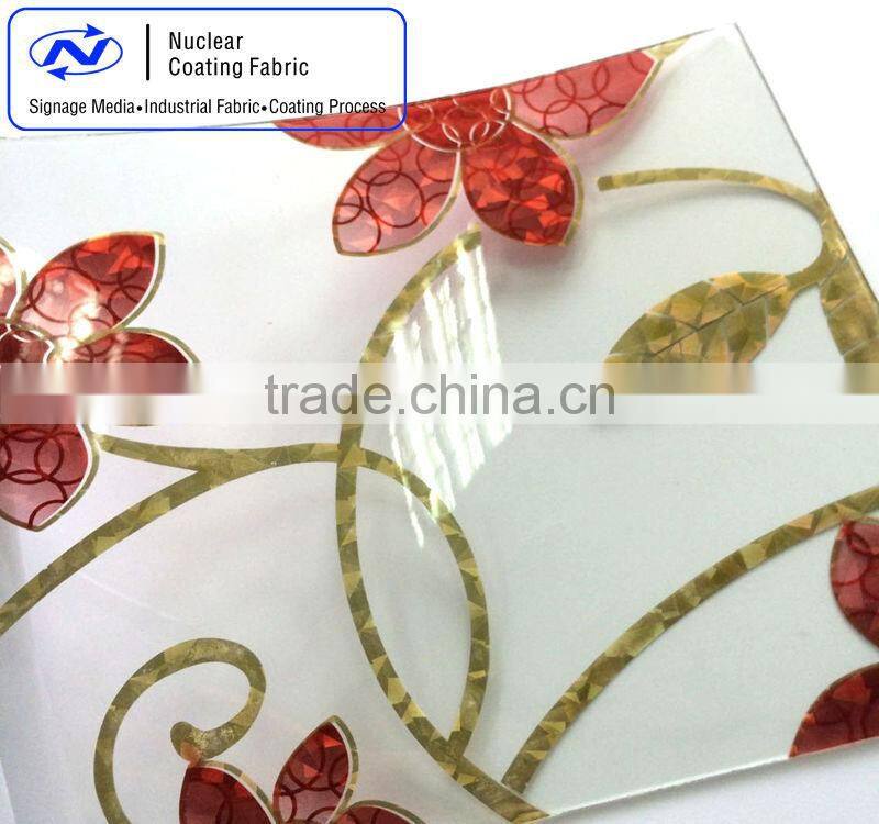 printed transparent table cloth PVC Film for making table cloth