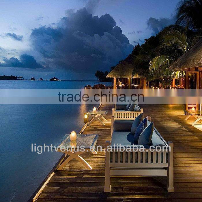 egg shaped battery operated mini coffee table lamp