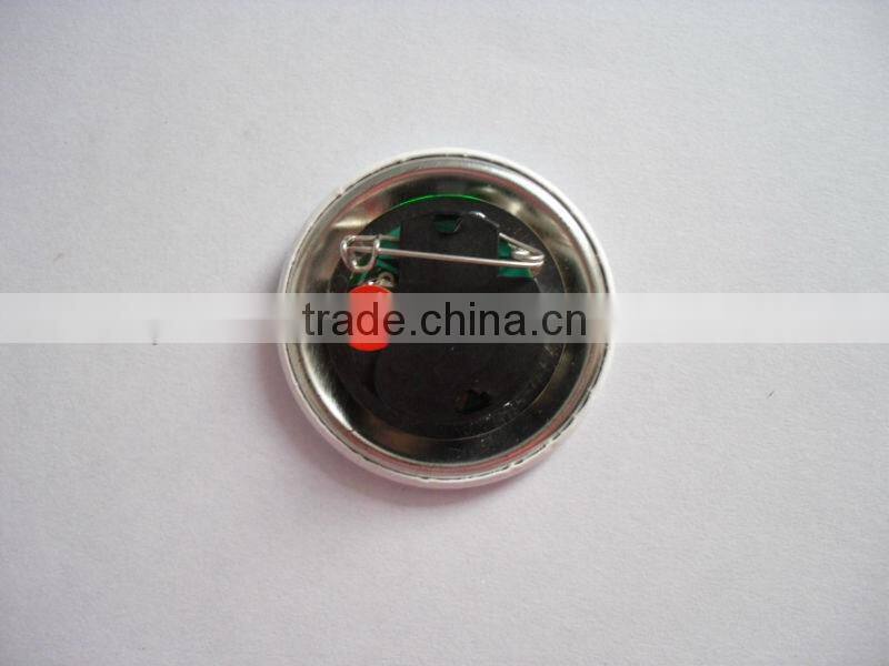 Flashing button badge