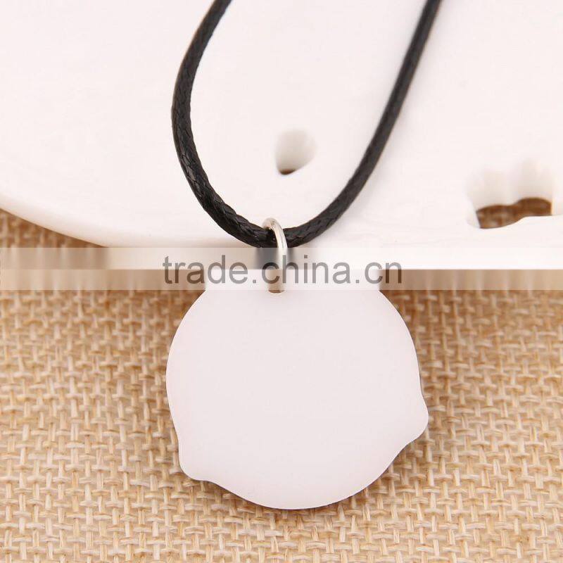 2016 Fashion Jewelry Pendant Acrylic Emoji Necklace For Wholesale China