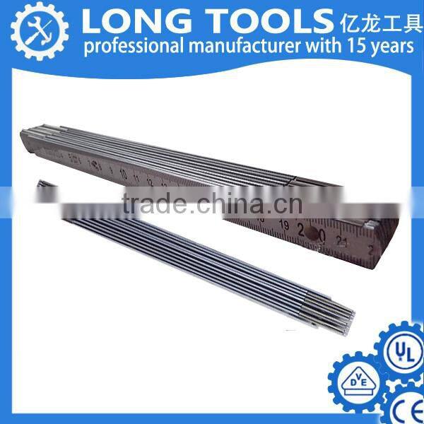 Wholesale custom tailor top quality brand plastic clear folding ruler