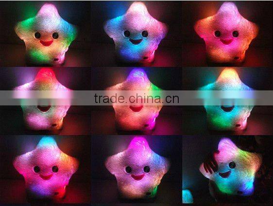 Supply fashion LED light cushion new design cushion small order