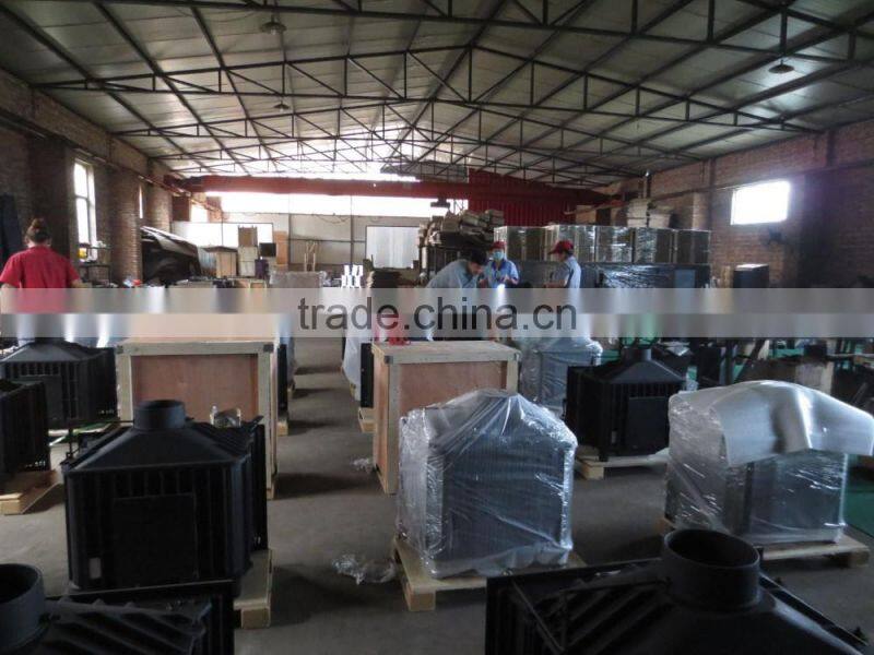 Wall Cast Iron Insert Wood / Coal Stove