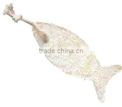 Lovely animal shape ramie bath sponge