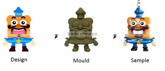 OEM doll keychain / custom keychain