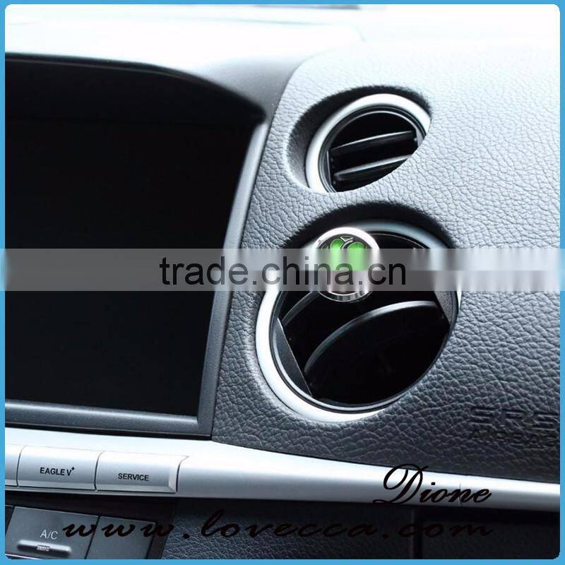 Essential Oil Car Diffuser, Stainless Steel Aromatherapy diffuser for traveling, Car Vent Clip Diffuser, Car Freshener Clip