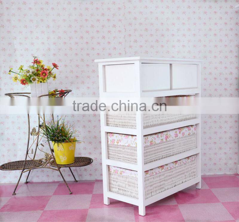 Solid wood popular hanging baske