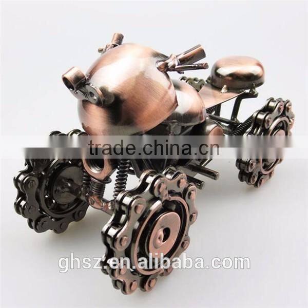 Custom travel souvenirs metal antique four-wheel dune buggy model