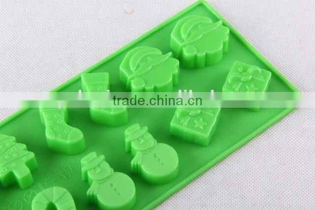 Christmas design silicone bakeware / cake mold