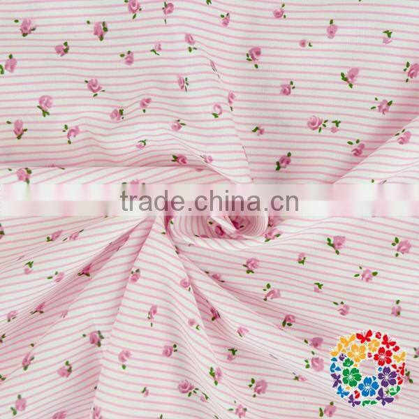100% Cotton Fabric Print Flower Cotton Knitting Fabric Colorful Cotton Fabric Cut Pieces