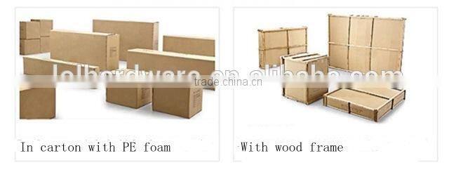 Bronze stainless steel base glass coffee table