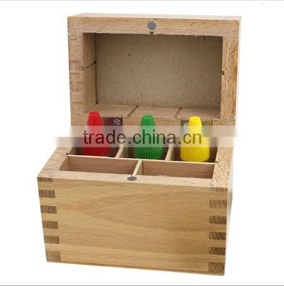 decorative rustic wooden storage box