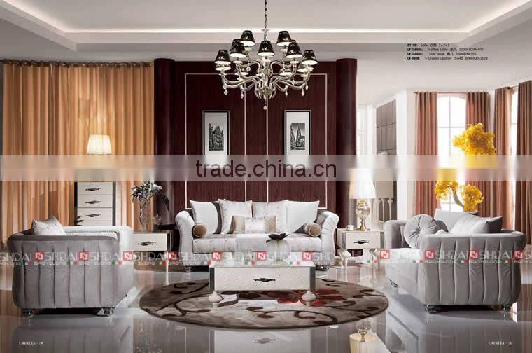 1+2+3 cheap fabric sectional sofa G1108