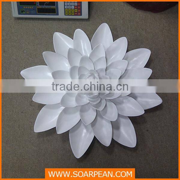 artificial plastic flower & wreath