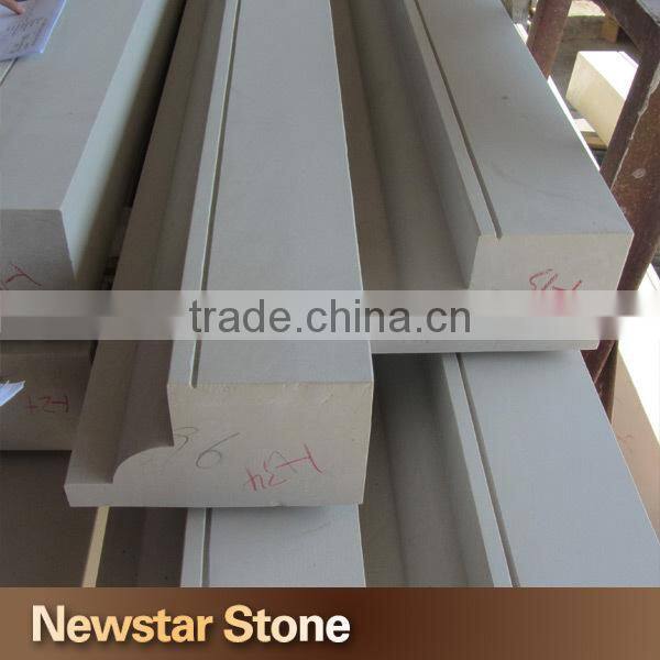European standard sandstone decorative corner molding decorative molding