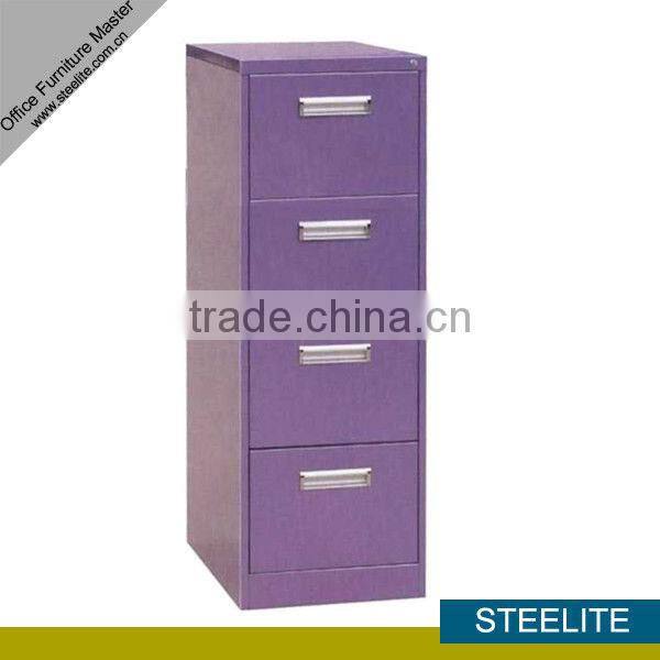 FC-D4F teak wooden file cabinet