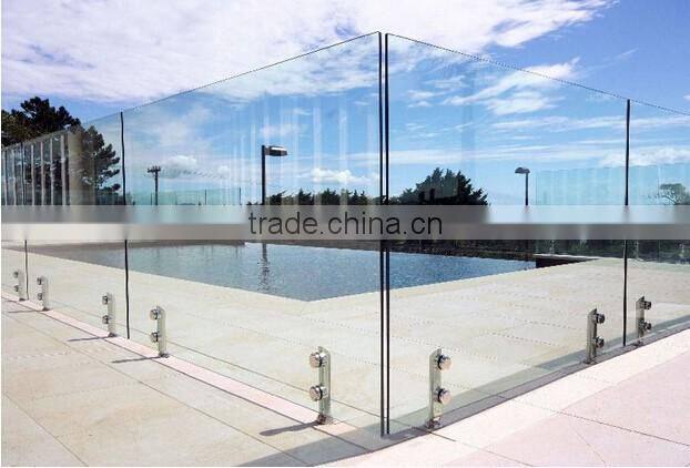 Framless Fencing Glass Mini Handrail