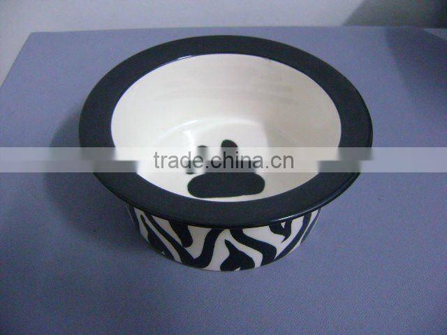 porcelain pet bowl