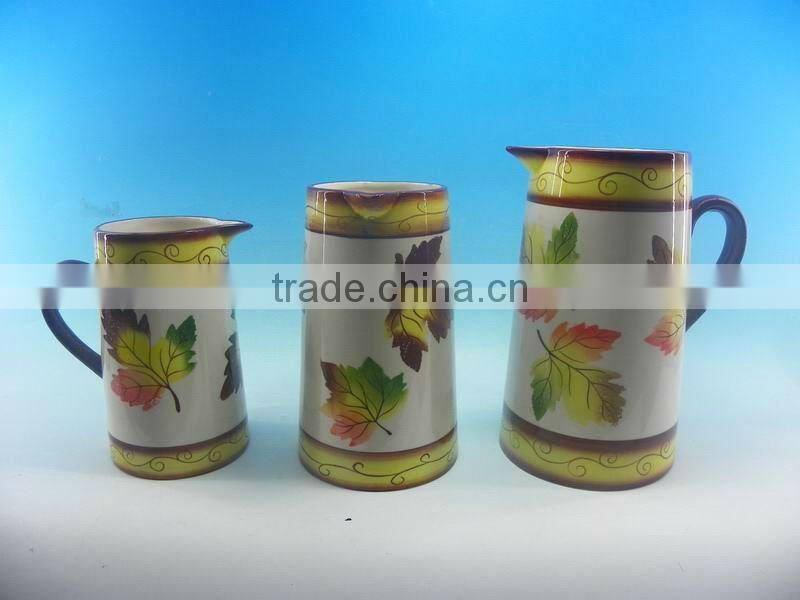 CERAMIC COLORFUL MILK PITCHER