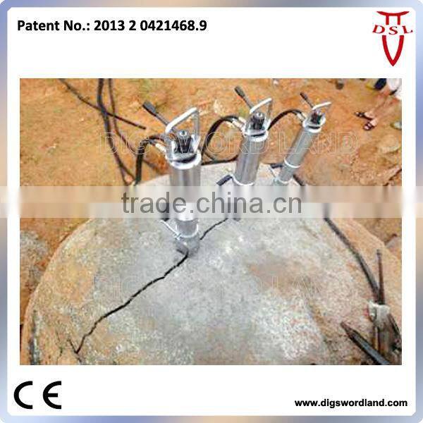 pneumatic engine hydraulic rock splitter