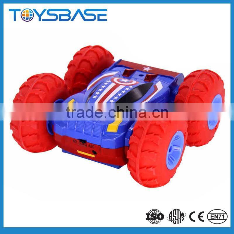 Roll Over Cars Remote Control Stable RC Car Jumping Tumbling 4WD Electric Toy Bounce Car with Tire Inflator Elektric Car