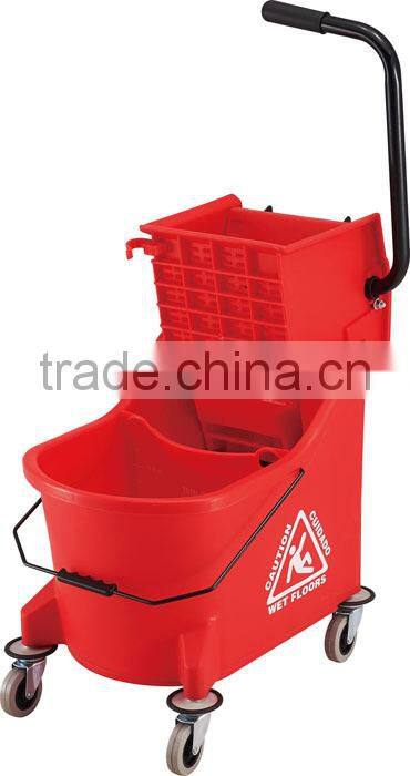good use strong durable cleaning bucket with wheels for hotel