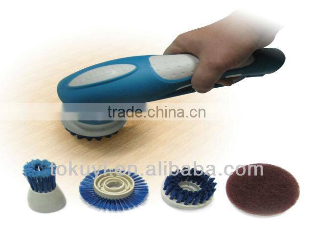 CE,ROHS,high quality scrubber brush for kitchen/bathroom/Barbecue grills,electric kitchen brush,power scrubber brush