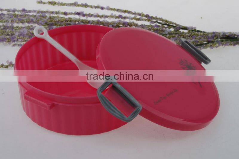 High Quality Plastic Lunch Box With Spoon