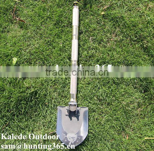 Adjustable multifunction folding shovel for hunting
