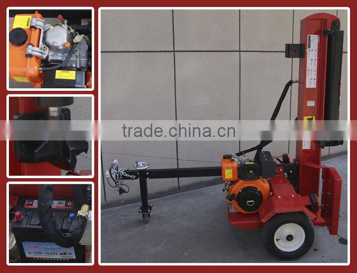1050mm 15HP with 18 months warranty cheap large industrial horizontal 50T diesel motor log splitter