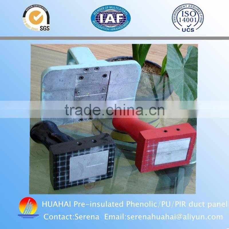 toolbox for HVAC air duct panel